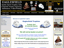 Tablet Screenshot of eaglesfield.com